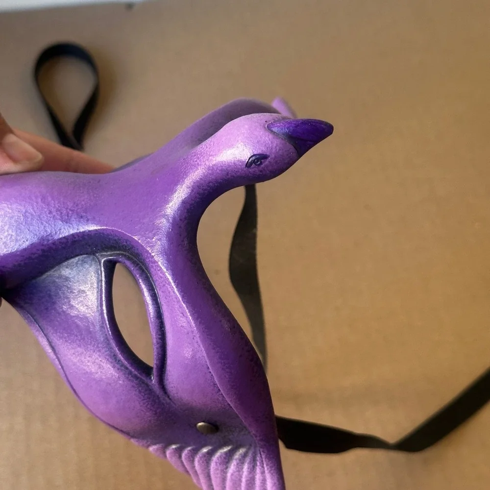 Cirque du Soleil Purple Masquerade Mask 